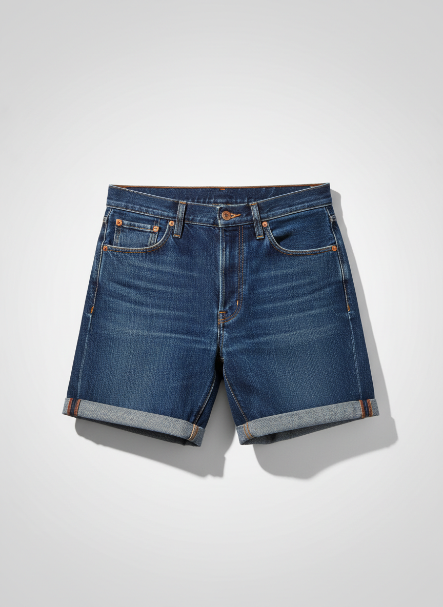 Maverick Selvedge Denim Shorts